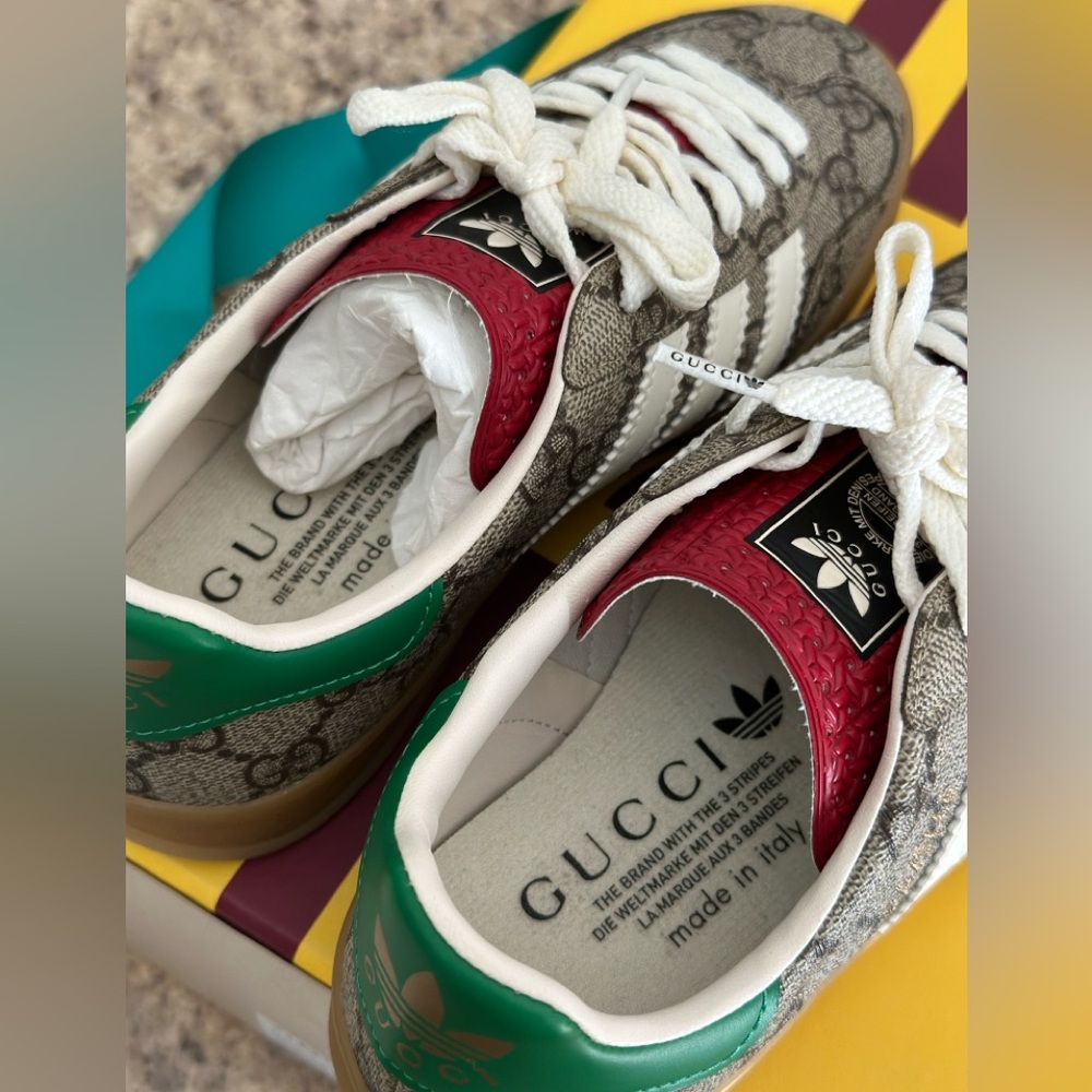 Adidas x Gucci Gazelle Sneakers - Picture 7 of 12